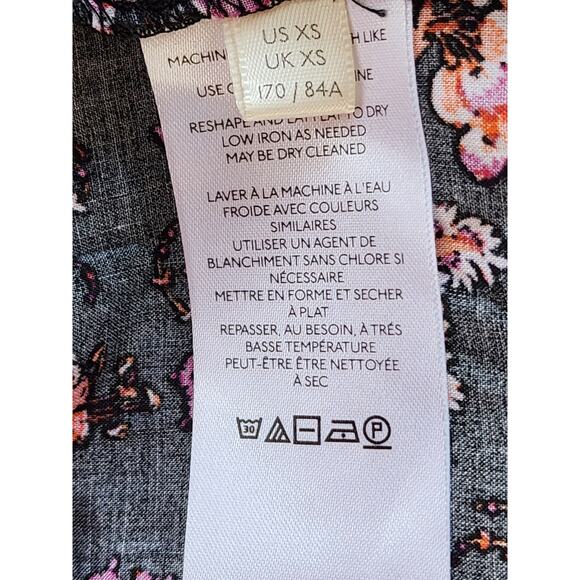 Free People Sweet Escape Maxi Dress XS Boho Prairie Floral Cottagecore Festival - Picture 8 of 16